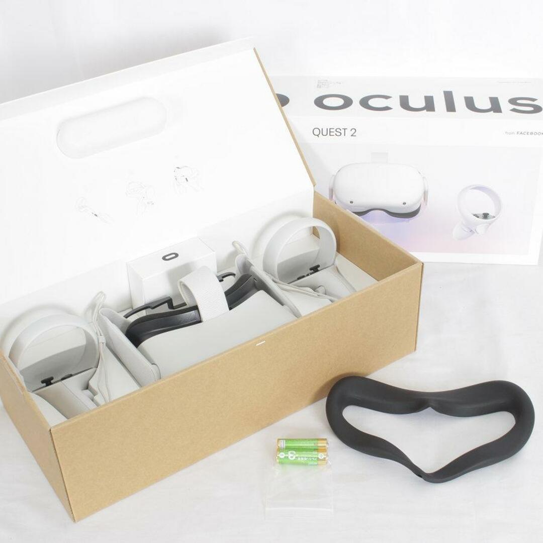 【美品】Oculus Quest2 128GB VR ヘッドマウントディスプレイ ヘッドセット オキュラスクエスト2 899-00183-02 Meta メタ 本体 エンタメ/ホビーのゲームソフト/ゲーム機本体(家庭用ゲーム機本体)の商品写真