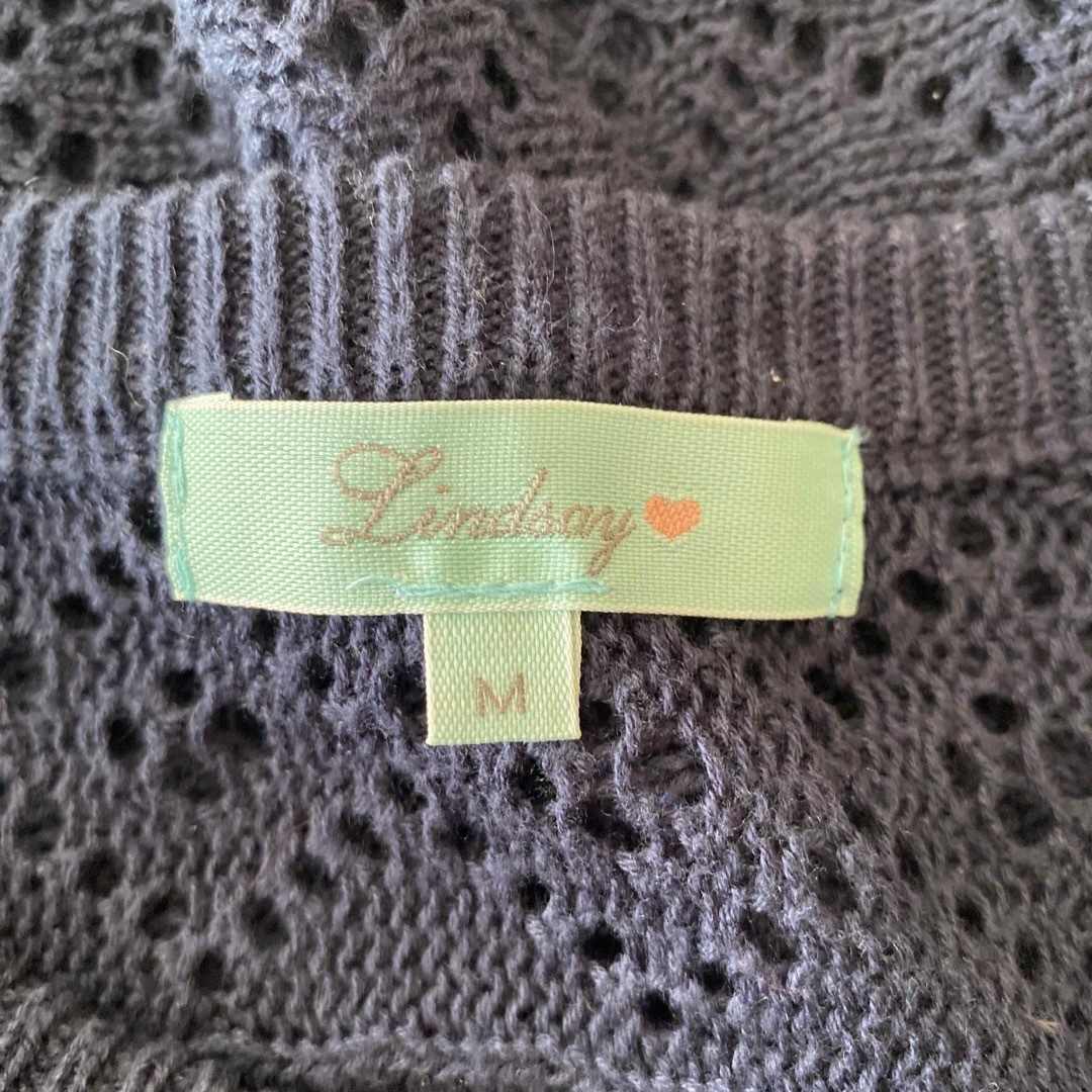 Lindsay(リンジィ)のリンジィ　ニット　150 キッズ/ベビー/マタニティのキッズ服女の子用(90cm~)(Tシャツ/カットソー)の商品写真