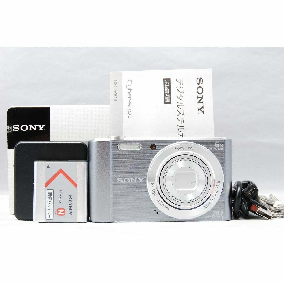 SONY Cyber-Shot DSC-W810 コンパクトデジタルカメラ6倍コンディション