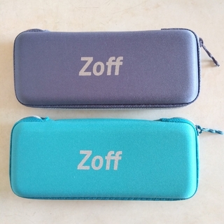 ゾフ(Zoff)のzoff メガネケース　2個セット（新品未使用）(サングラス/メガネ)