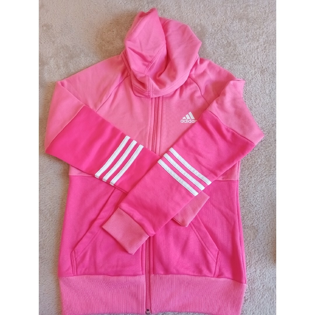 adidas(アディダス)のHAYA様専用160 アディダス キッズ/ベビー/マタニティのキッズ服女の子用(90cm~)(ジャケット/上着)の商品写真