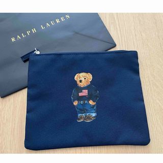 ラルフローレン(Ralph Lauren)の未使用＊ラルフローレン ポロベア フラットポーチ(ポーチ)