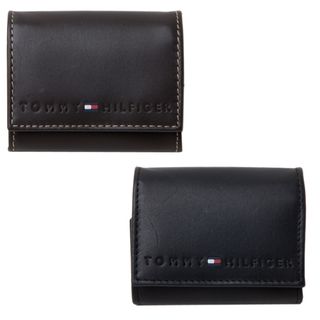 トミーヒルフィガー(TOMMY HILFIGER)のトミーヒルフィガー専属BOX付き 折り財布 31TL25X006 BROWN(コインケース/小銭入れ)