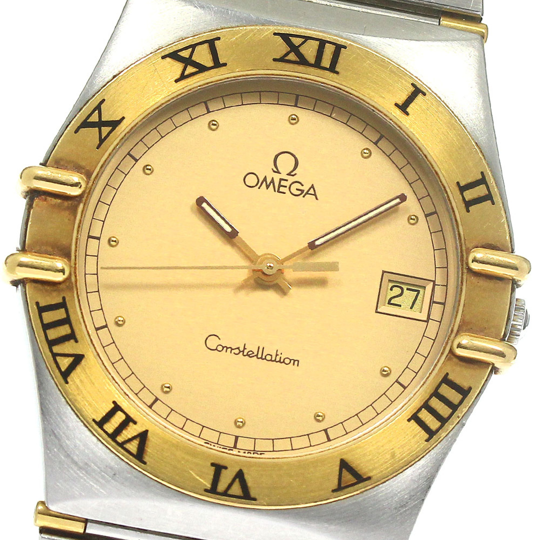 OMEGA(オメガ)のオメガ OMEGA コンステレーション YGベゼル ハーフバー クォーツ メンズ _783807 メンズの時計(腕時計(アナログ))の商品写真