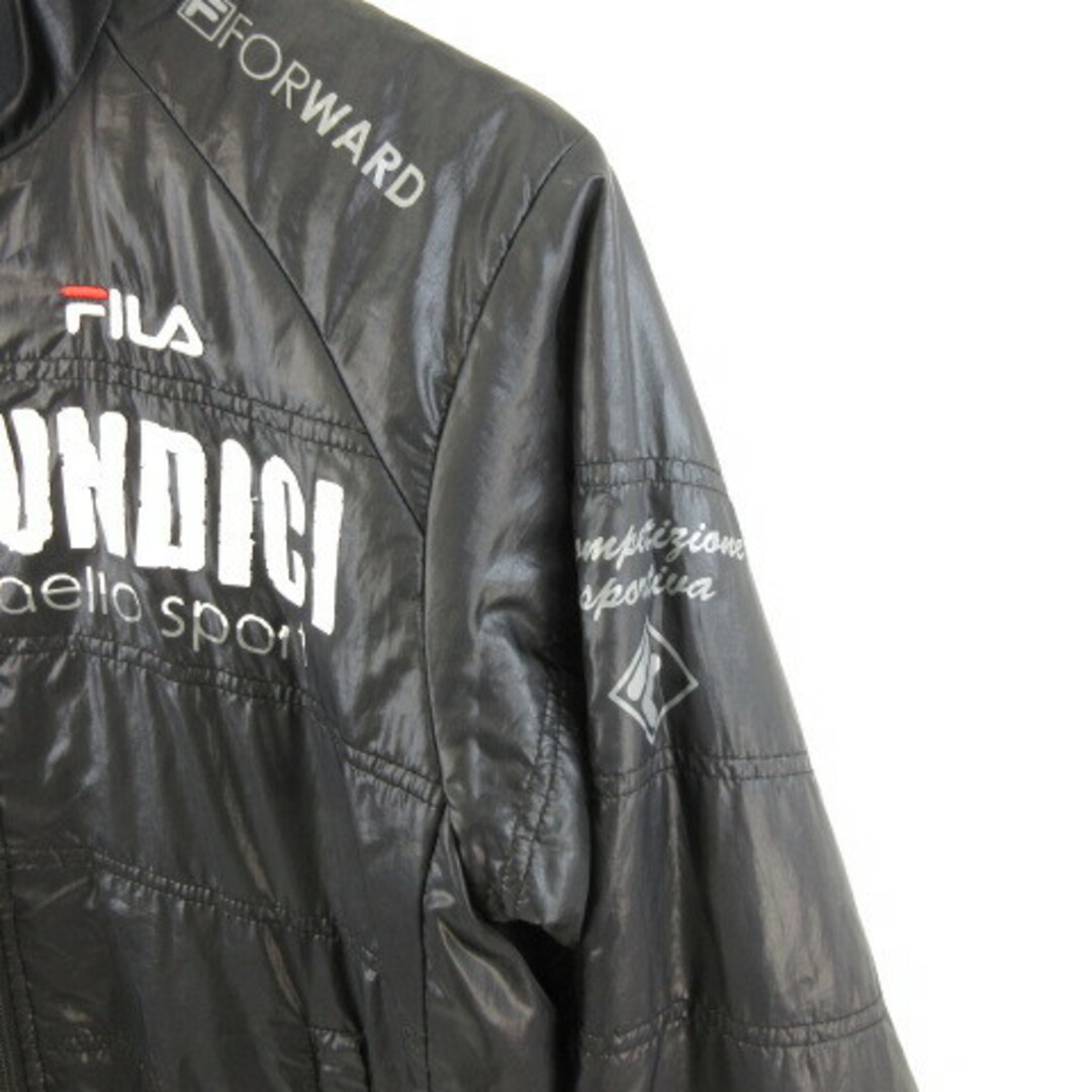 FILA(フィラ)のフィラ FILA 中綿ジャケット ブルゾン ジップアップ 長袖 プリント S メンズのジャケット/アウター(ブルゾン)の商品写真