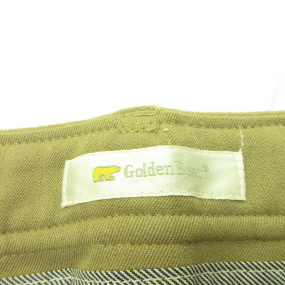 Golden Bear(ゴールデンベア)のゴールデンベア GOLDEN BEAR クロップドパンツ ストレッチ ベージュ レディースのパンツ(クロップドパンツ)の商品写真