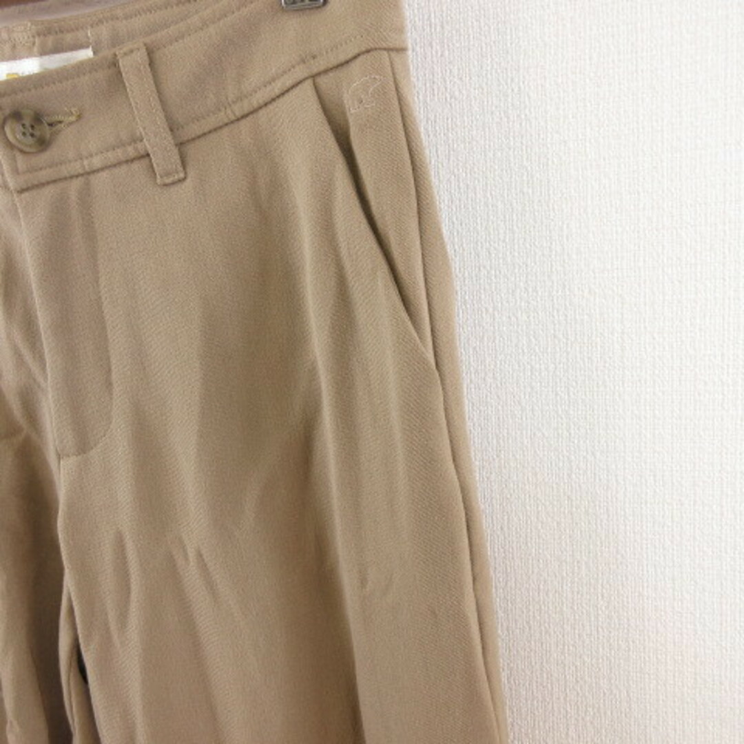 Golden Bear(ゴールデンベア)のゴールデンベア GOLDEN BEAR クロップドパンツ ストレッチ ベージュ レディースのパンツ(クロップドパンツ)の商品写真