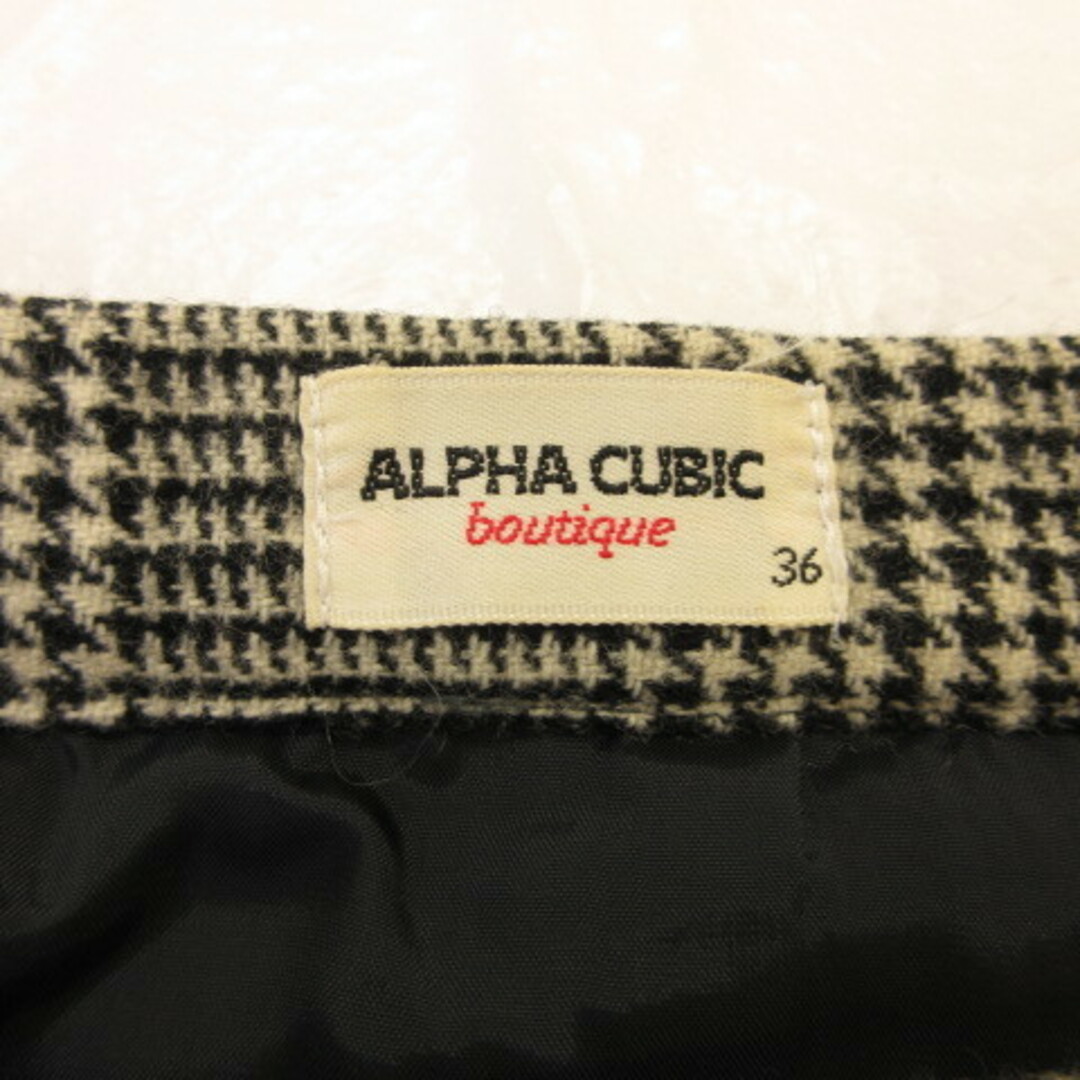 ALPHA CUBIC(アルファキュービック)のアルファキュービック ALPHA CUBIC スカート タイト ミモレ丈 36 レディースのスカート(ひざ丈スカート)の商品写真