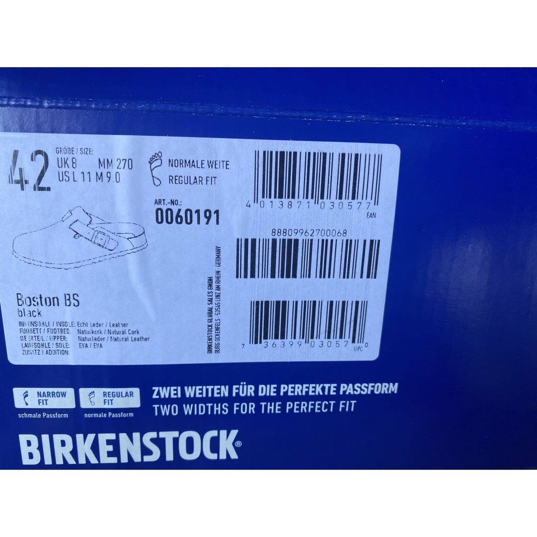 BIRKENSTOCK(ビルケンシュトック)のビルケンシュトック　ボストン　レザー メンズの靴/シューズ(サンダル)の商品写真