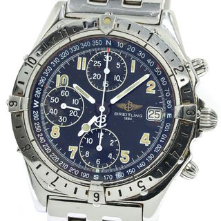 ブライトリング(BREITLING)のジャンク ブライトリング BREITLING A20048 クロノマット ロンジチュード GMT 自動巻き メンズ _767223(腕時計(アナログ))