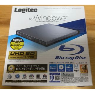 エレコム Blu-rayディスクドライブ USB3.0 スリム 書込ソフト付 グ(PC周辺機器)