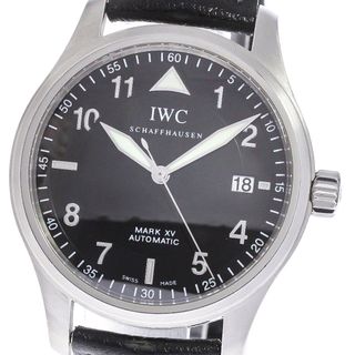 インターナショナルウォッチカンパニー(IWC)のIWC IWC SCHAFFHAUSEN IW325312 パイロットウォッチ スピットファイア マークXV デイト 自動巻き メンズ 良品 箱・保証書付き_785167(腕時計(アナログ))