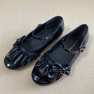 フォーマルシューズ　黒靴23㎝(フォーマルシューズ)
