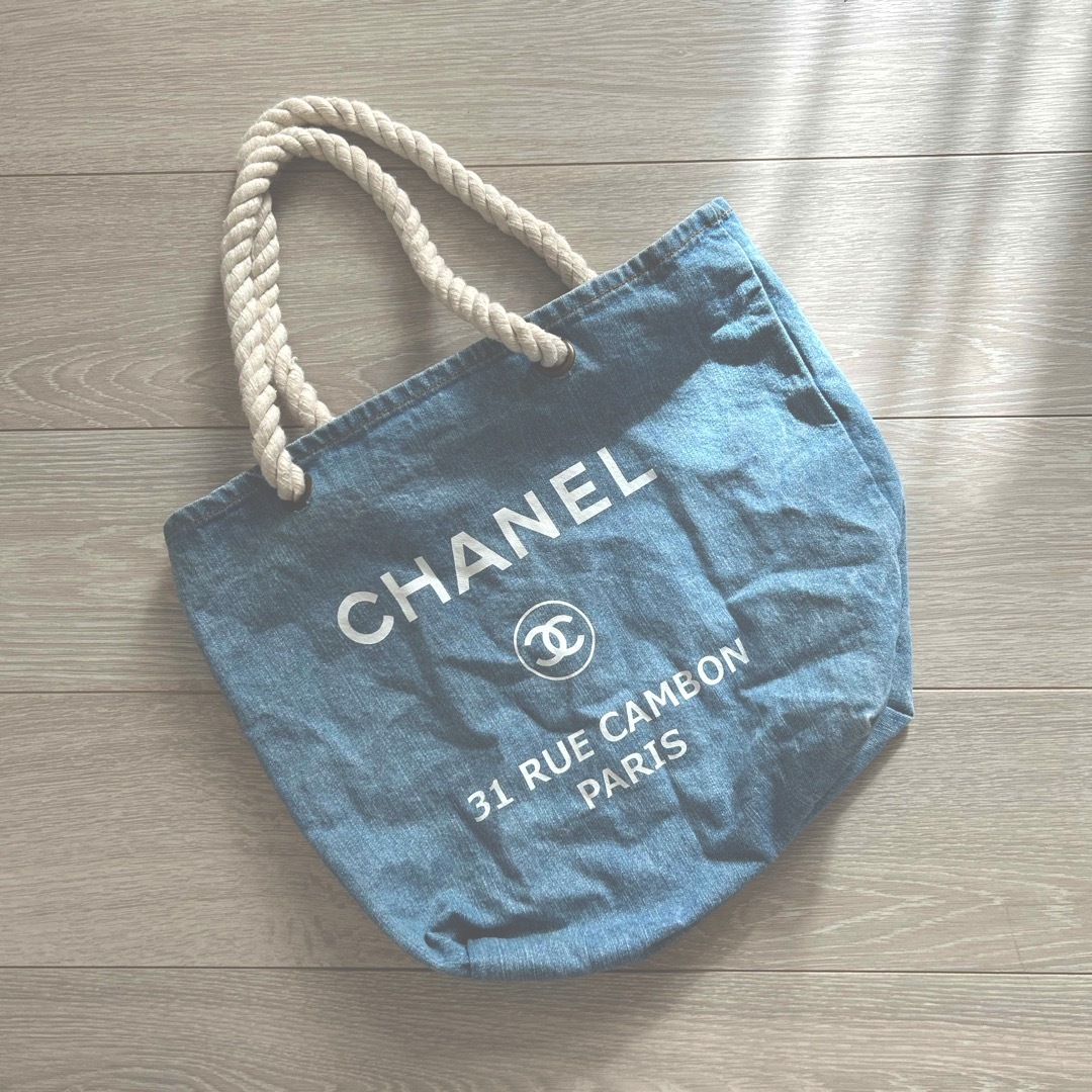 CHANEL ノベルティ デニムトートバック