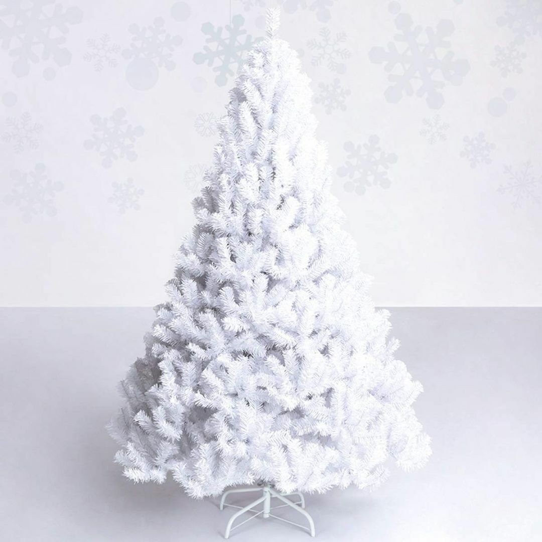 【数量限定】Costway クリスマスツリー 180cm 白 ホワイト ヌードツのサムネイル