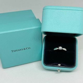 ティファニー(Tiffany & Co.)のTIFFANY ハーモニー　ダイヤモンド0.24ct.  Pt950ソリテール(リング(指輪))