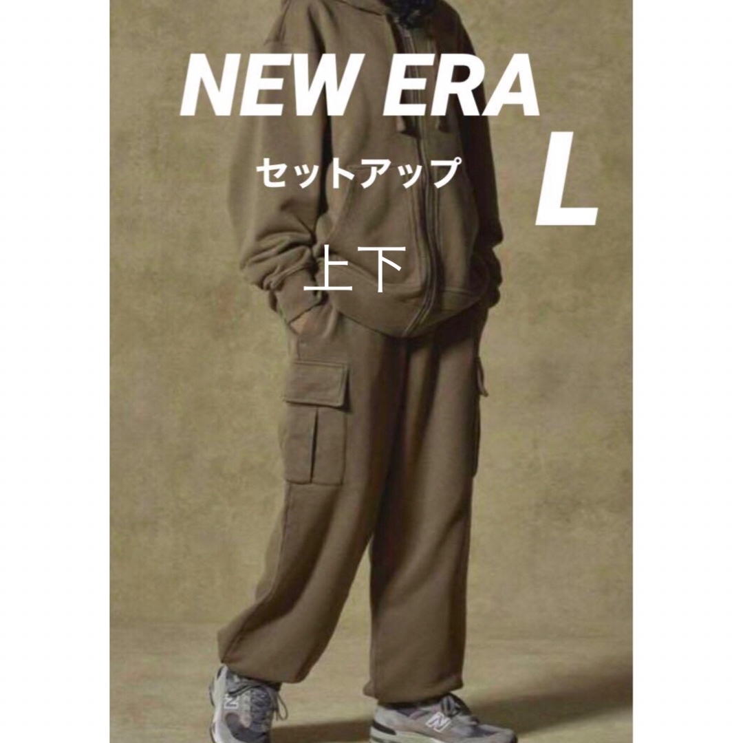 NEW ERA(ニューエラー)の¥25,300 NEW ERA フルジップフーディー 上下セット メンズのトップス(パーカー)の商品写真