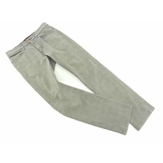 エドウィン(EDWIN)のEDWIN エドウィン チェック スリム パンツ size31/グレー ■■ メンズ(その他)