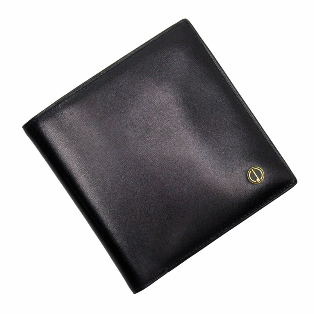 Dunhill(ダンヒル)のダンヒル Dunhill 二つ折り財布 レザー ブラック メンズ 送料無料【中古】 g3928g メンズのファッション小物(折り財布)の商品写真