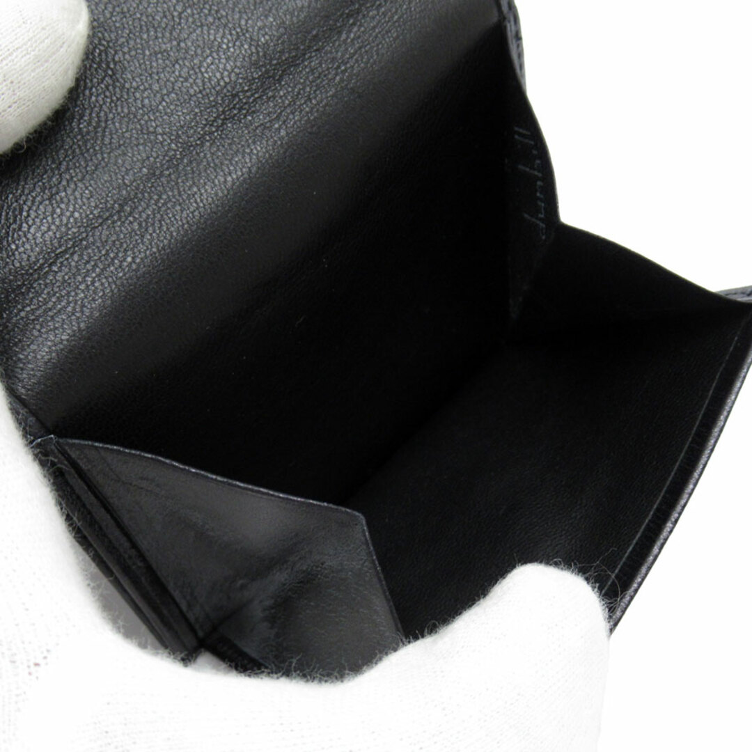 Dunhill(ダンヒル)のダンヒル Dunhill 二つ折り財布 レザー ブラック メンズ 送料無料【中古】 g3928g メンズのファッション小物(折り財布)の商品写真