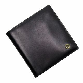 ダンヒル(Dunhill)のダンヒル Dunhill 二つ折り財布 レザー ブラック メンズ 送料無料【中古】 g3928g(折り財布)