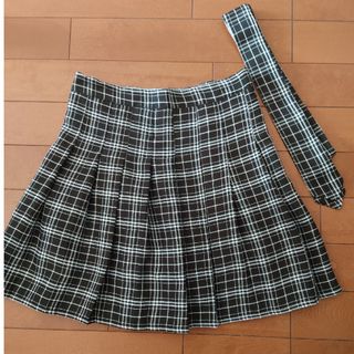 制服 スカート チェックスカート ネクタイ ミニスカート プリーツスカート 制服(ミニスカート)