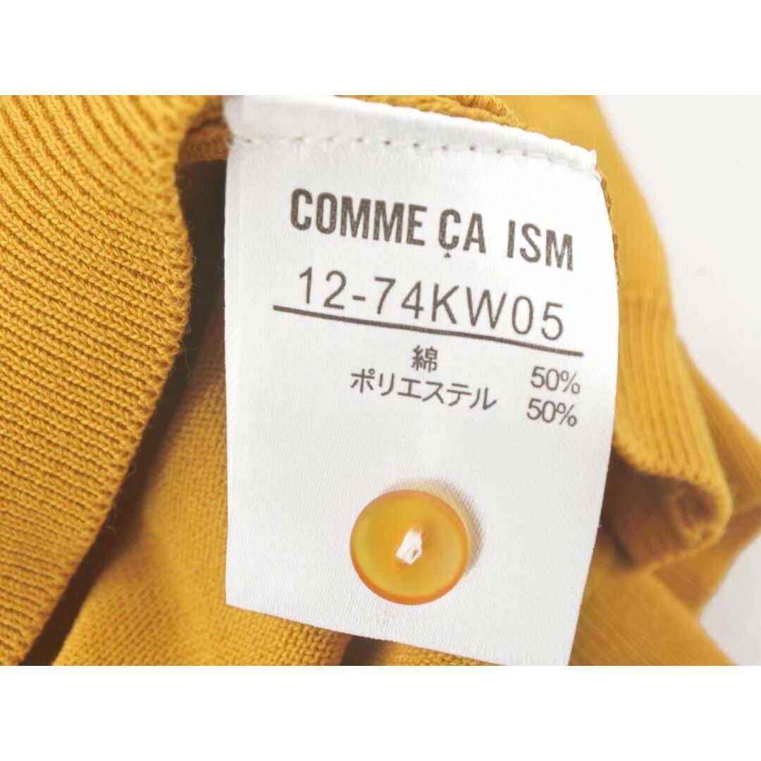 COMME CA ISM(コムサイズム)のCOMME CA ISM コムサイズム ニット カーディガン size11/マスタード ◇■ レディース レディースのトップス(カーディガン)の商品写真