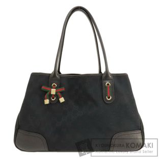 グッチ(Gucci)のGUCCI 163805 GG柄 プリンシーリボン シェリーライン トートバッグ キャンバス レディース(トートバッグ)