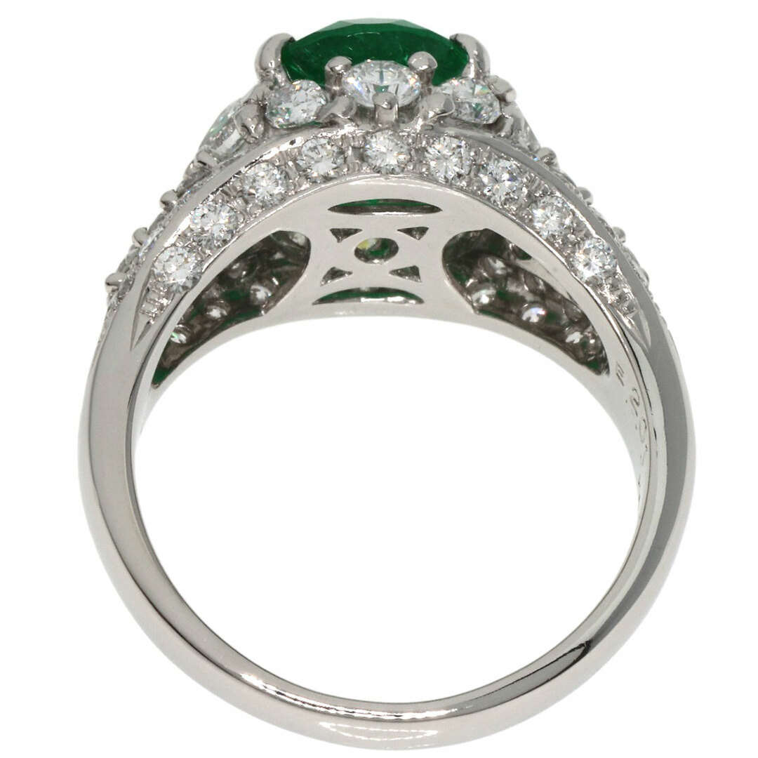 SELECT JEWELRY エメラルド ダイヤモンド リング・指輪 PT900 レディース レディースのアクセサリー(リング(指輪))の商品写真