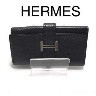 エルメス(Hermes)の☆大人気☆HERMES 　エルメス　ベアン　エプソン　4連キーケース　レザー(キーケース)