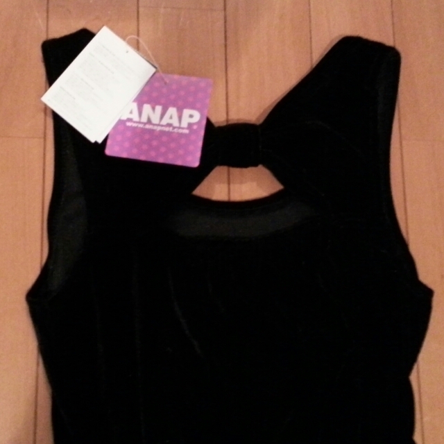 ANAP(アナップ)のANAP ベロアワンピ レディースのワンピース(ミニワンピース)の商品写真