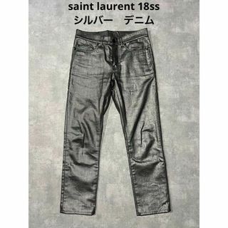 SAINT LAURENT(デニム/ジーンズ ・ シルバー/銀色系)のフリマ SAINT LAURENT(デニム/ジーンズ ・ シルバー/銀色系)のフリマ