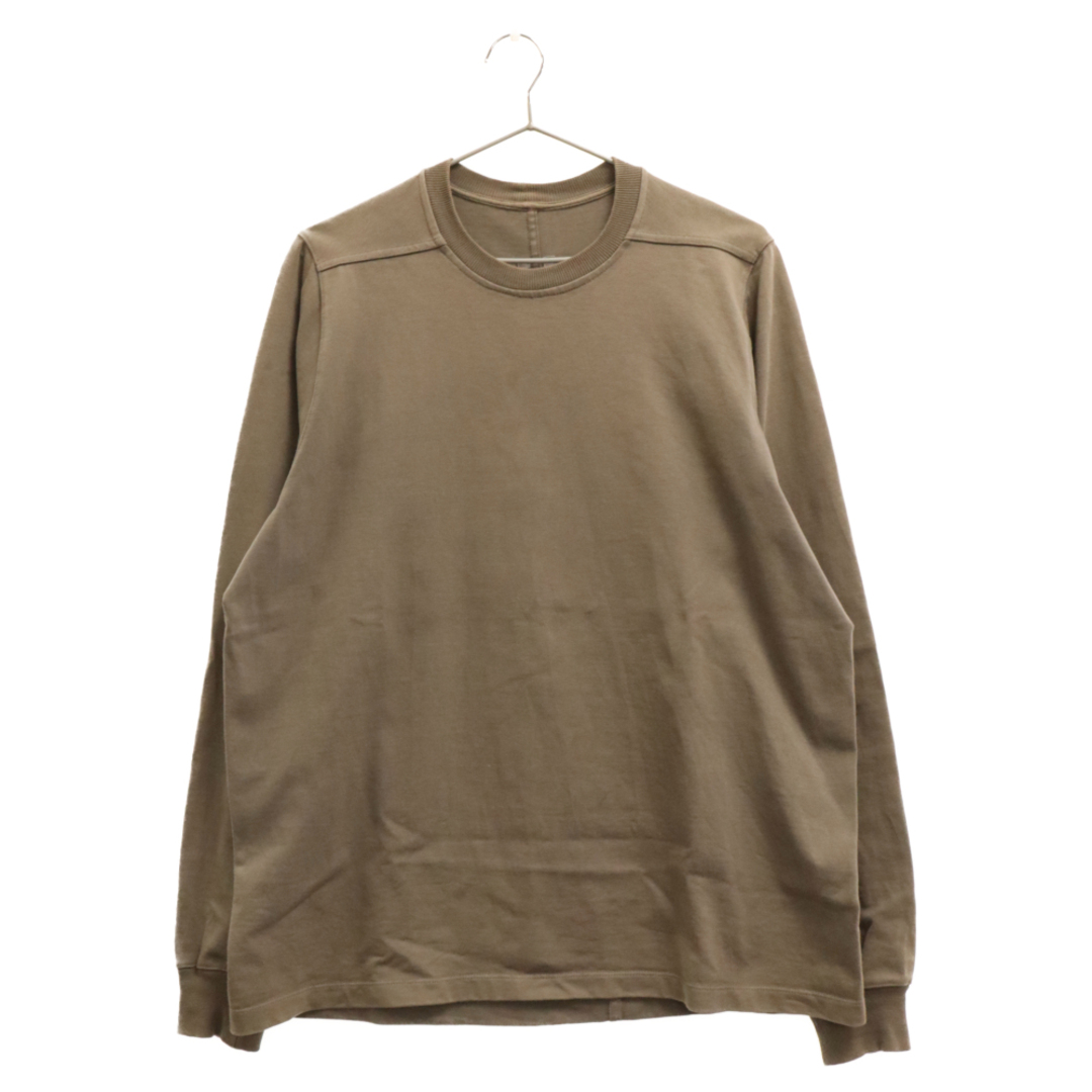 40センチ袖丈Rick Owens リックオウエンス 21SS SHORT CREWNECK L/S RU21S6277 BA クルーネックトレーナー 長袖トレーナー ダスト