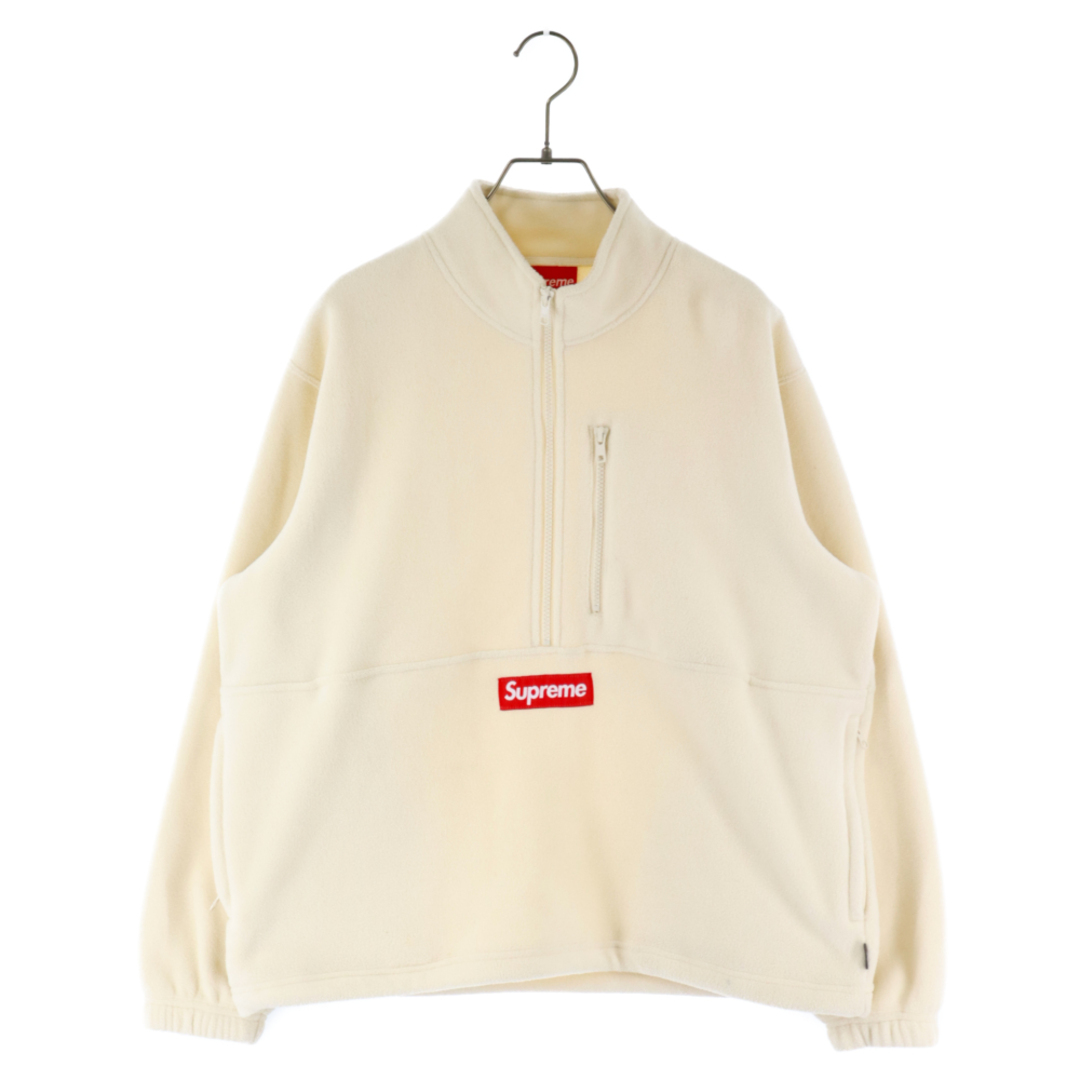 SUPREME シュプリーム 21AW Polartec Half Zip Pullover ポーラーテックハーフジッププルオーバー フリースジャケット ホワイトのサムネイル