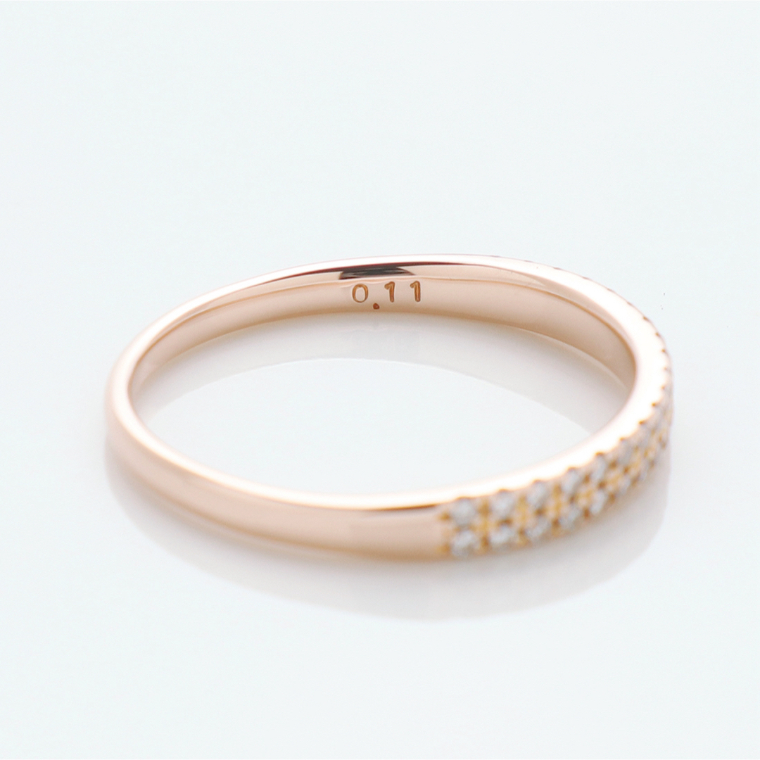 STAR JEWELRY(スタージュエリー)の極美品 スタージュエリー ダイヤ 0.11ct K18 リング 指輪 8.5号 レディースのアクセサリー(リング(指輪))の商品写真