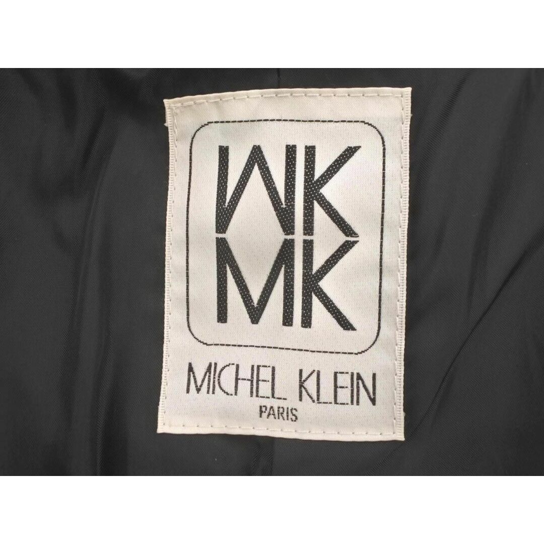 MICHEL KLEIN(ミッシェルクラン)のミッシェルクラン ウール混 フード コート size40/黒 ◆■ レディース レディースのジャケット/アウター(その他)の商品写真