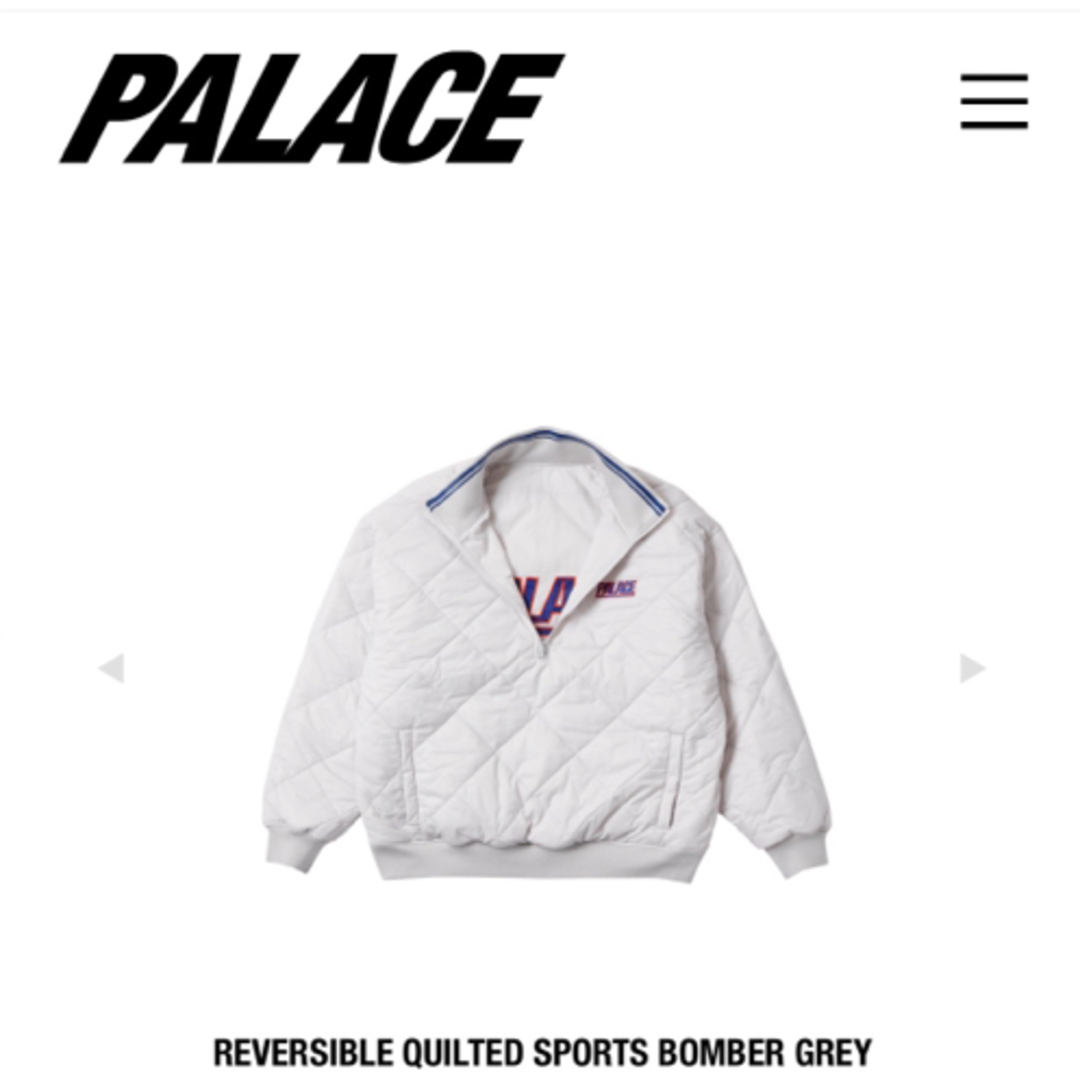 PALACE - Palace reversible sports bomber jacketの通販 by PALACE - Palace reversible sports bomber jacketの通販 by