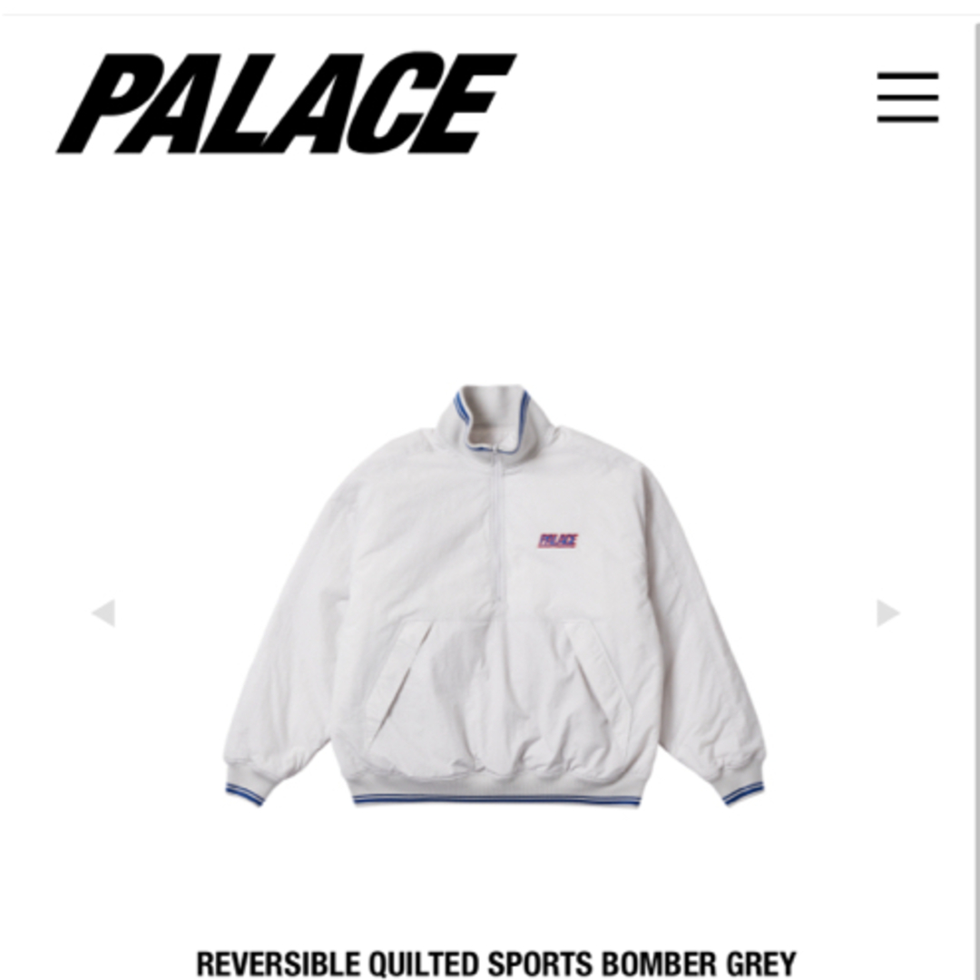 PALACE - Palace reversible sports bomber jacketの通販 by PALACE - Palace reversible sports bomber jacketの通販 by