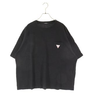 ゲス(GUESS)のGUESS ゲス Pocket Tee MH2K8100J ロゴ刺繍ポケット 半袖Tシャツ ブラック(Tシャツ/カットソー(半袖/袖なし))