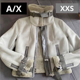 アルマーニエクスチェンジ(ARMANI EXCHANGE)のA/X ボアジャケット　XXS(ムートンコート)