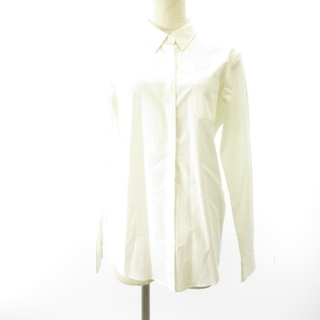 ユニクロ(UNIQLO)のユニクロ UNIQLO +J シャツ 白シャツ ドレスシャツ 長袖 S STK(シャツ)
