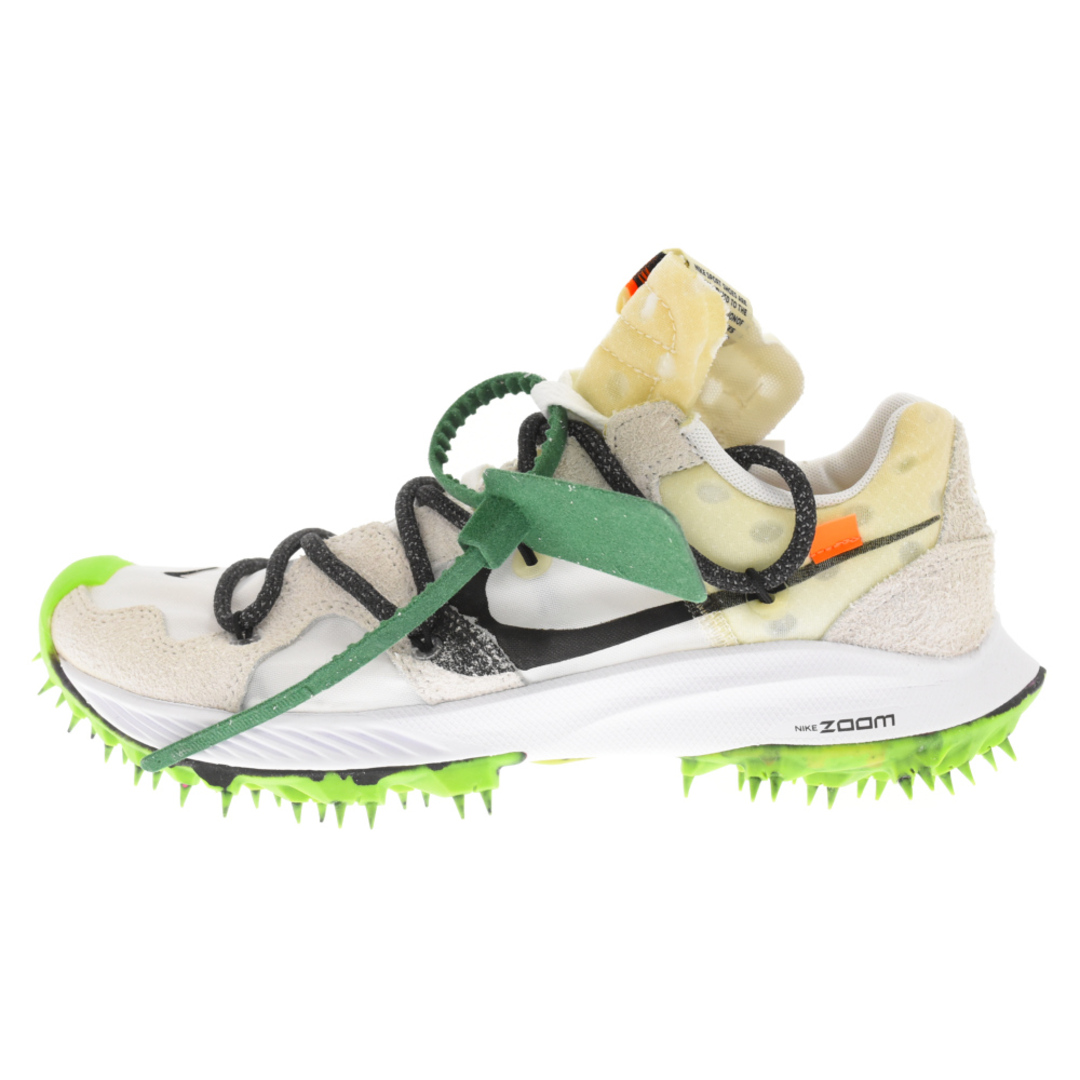 NIKE ナイキ ×OFF‐WHITE W ZOOM TERRA KIGER5 オフホワイト ズーム テラカイガー5 ローカットスニーカー ホワイト CD8179-100 US7.5のサムネイル