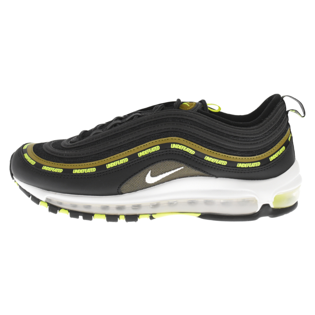 NIKE(ナイキ)のNIKE ナイキ ×UNDEFEATED AIR MAX 97 アンディフィーテッド エアマックス ローカットスニーカー ブラック/イエロー US9/27cm DC4830-001 メンズの靴/シューズ(スニーカー)の商品写真