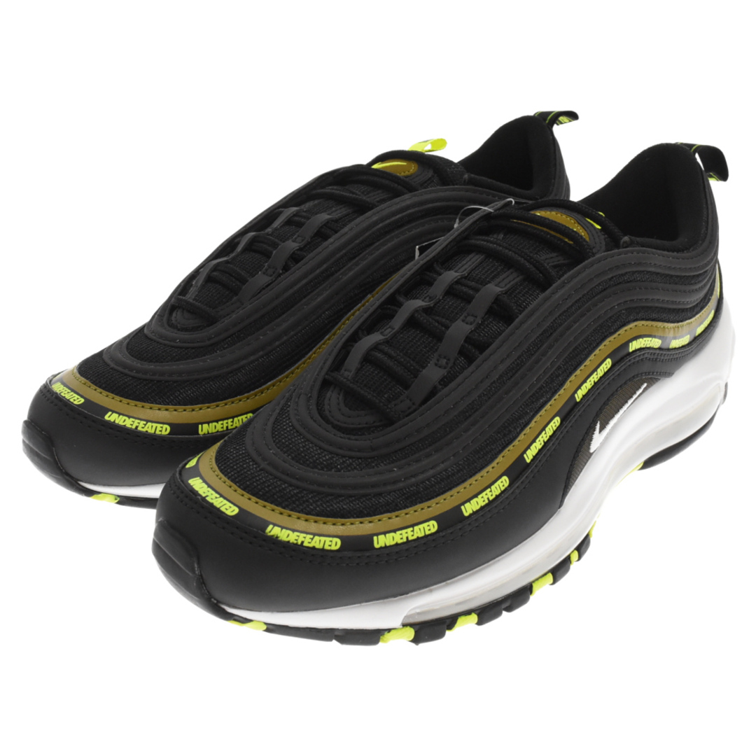 NIKE(ナイキ)のNIKE ナイキ ×UNDEFEATED AIR MAX 97 アンディフィーテッド エアマックス ローカットスニーカー ブラック/イエロー US9/27cm DC4830-001 メンズの靴/シューズ(スニーカー)の商品写真