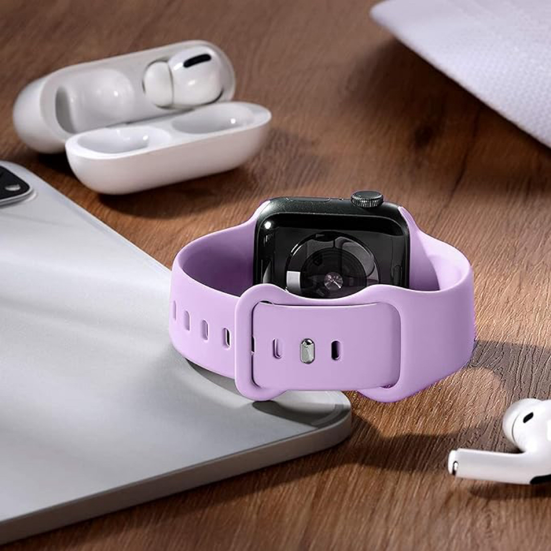 Apple Watch バンド コンパチブル シリコン 38 40 41mmの通販 by Yuu's