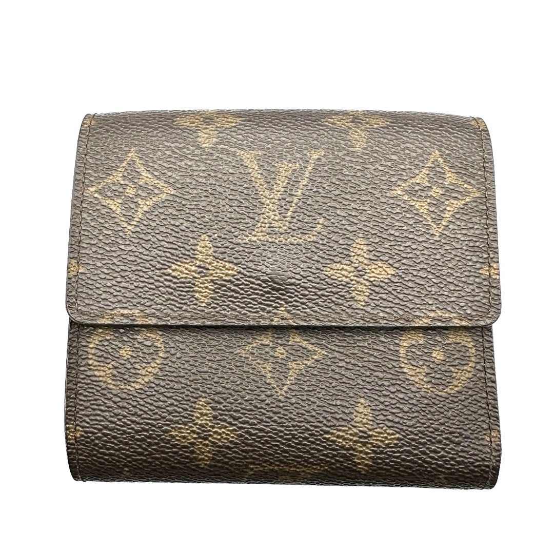 LOUIS VUITTON(ルイヴィトン)のルイヴィトン　箱付き　美品　モノグラム　財布　折財布　ブラウン　男女兼用 レディースのファッション小物(財布)の商品写真