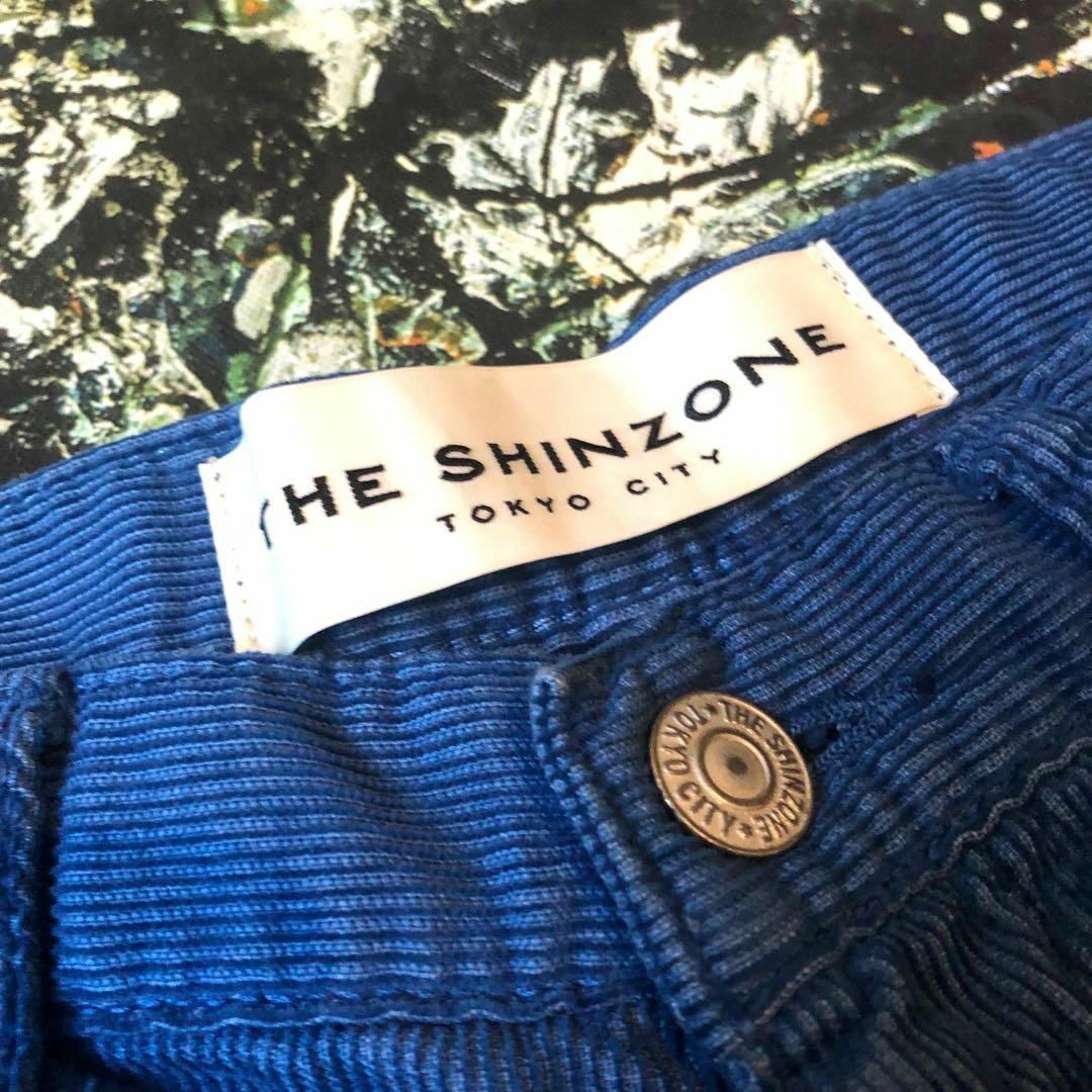 【美品】ザシンゾーン-The Shinzone-ブリッジコーデュロイパンツ レディースのパンツ(カジュアルパンツ)の商品写真
