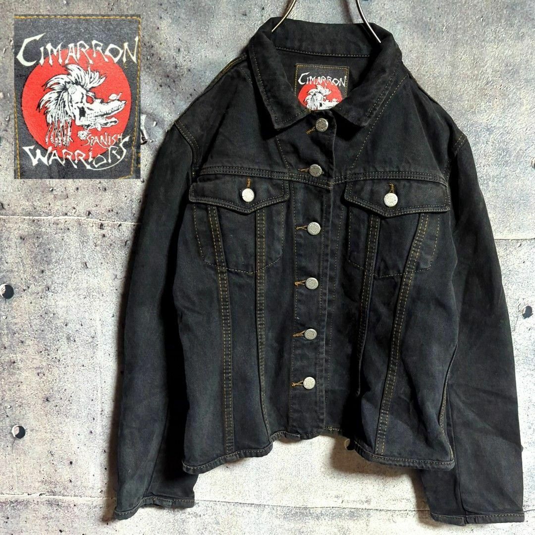 CIMARRON - CIMARRON SPANISH WARRIORS ブラックデニム CIMARRON - CIMARRON SPANISH WARRIORS ブラックデニム