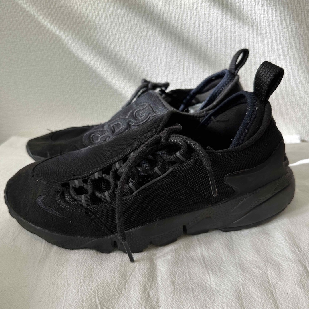 BLACK COMME des GARCONS(ブラックコムデギャルソン)のレアNike x ギャルソンフットスケープ23.5cm レディースの靴/シューズ(スニーカー)の商品写真