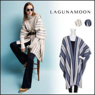 ラグナムーン(LagunaMoon)のラグナムーン ガウンコート アウター(ポンチョ)